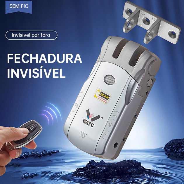 Aparência da fechadura oculta antirroubo WAFU
