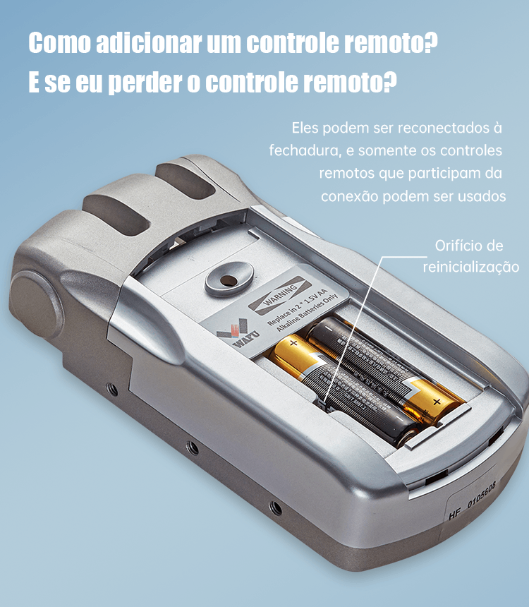 WF-019 orifício de reposição remota