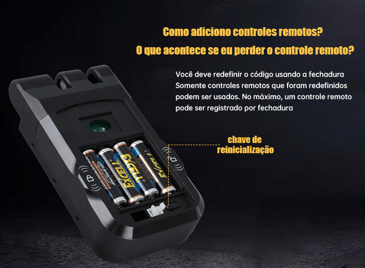 WF-026 orifício de reposição para emparelhamento do comando remoto