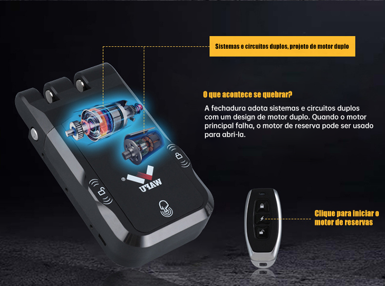 WF-026 sistema duplo e motor duplo com backup de um toque