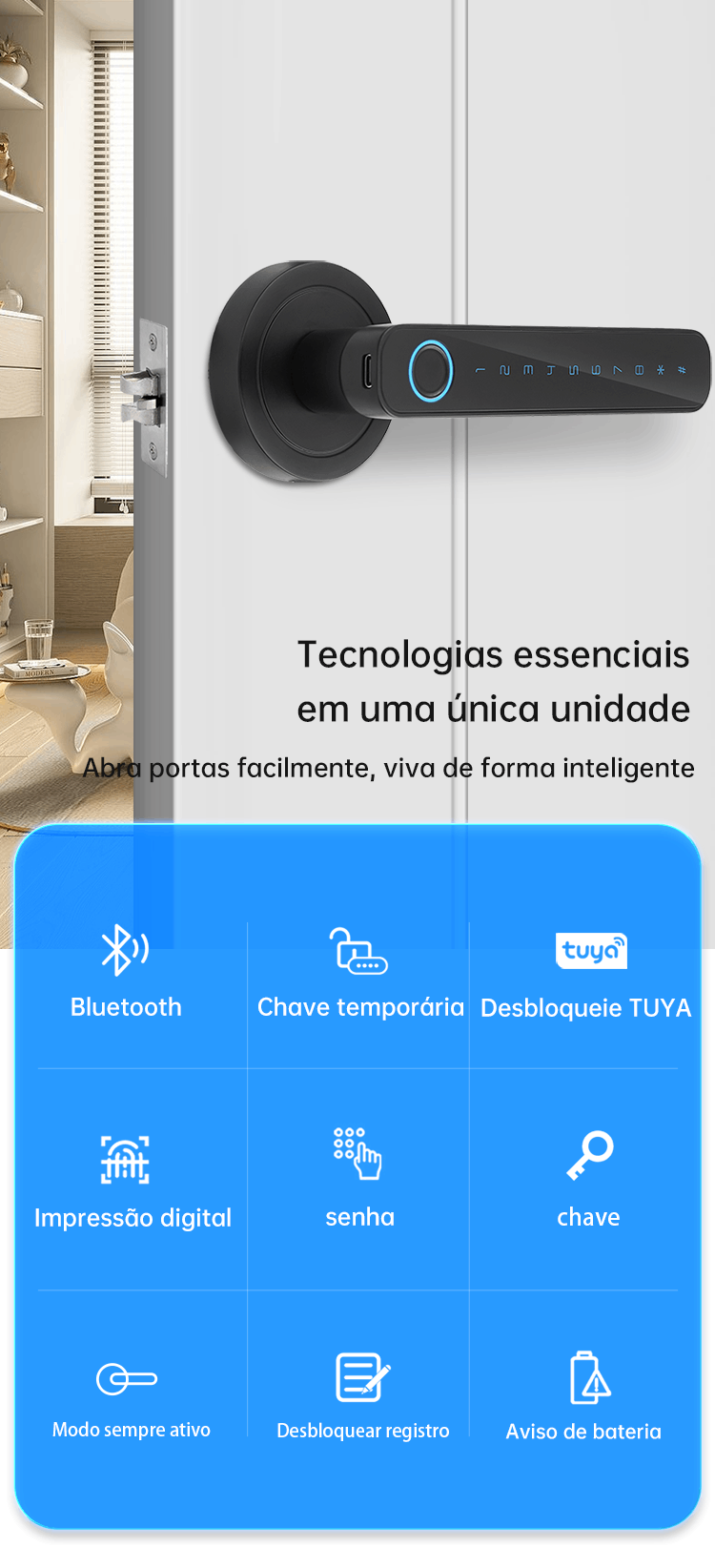 WF-F4 lista de funções da App Bluetooth
