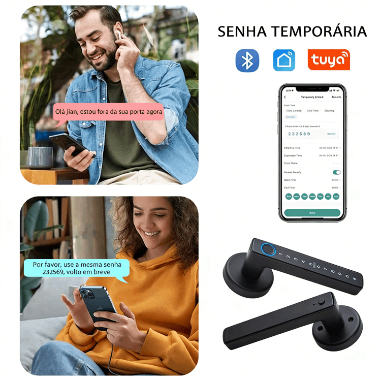 WF-F6 palavra‑passe dinâmica única enviada por chat