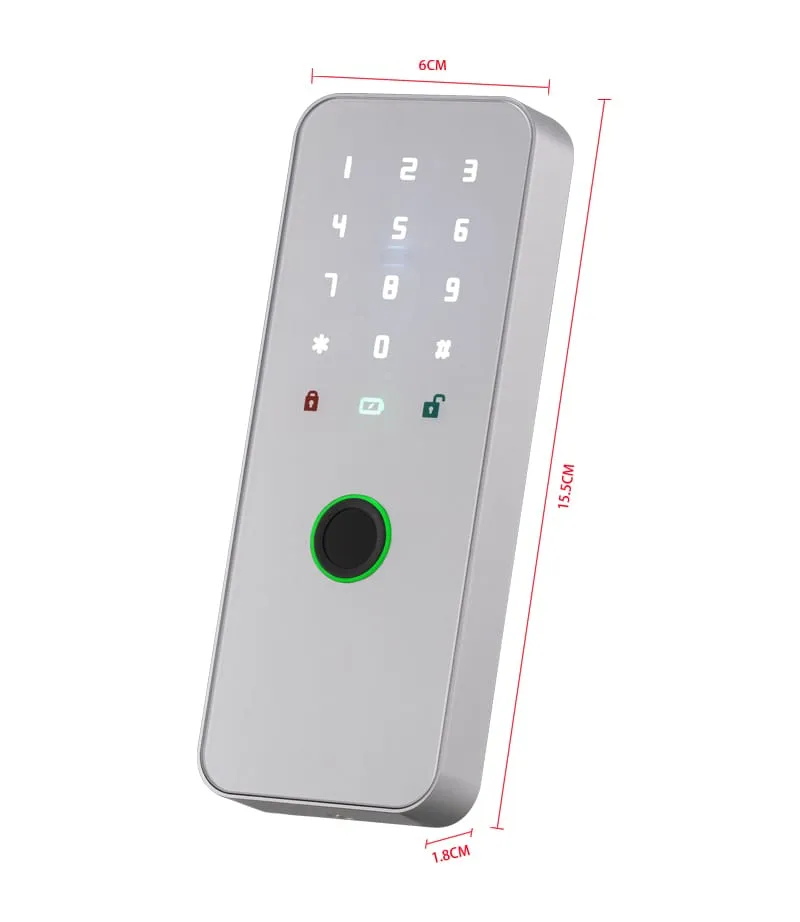 Passo 4 rede: teclado sem fios WF-019 em fundo branco