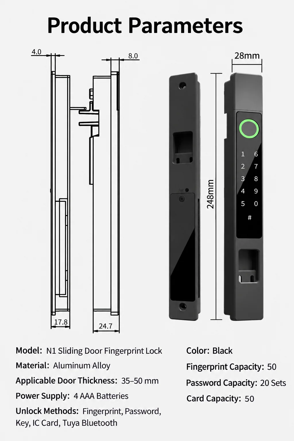 Imagem de detalhe do produto WAFU WF-N1 3